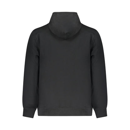 Converse Black Cotton Hooded Sweatshirt