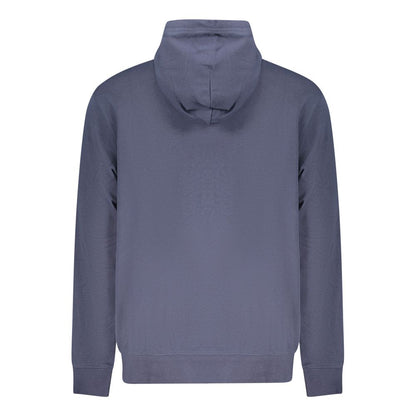 Converse Blue Cotton Hooded Sweatshirt