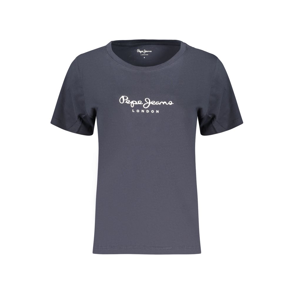 Pepe Jeans Blue Cotton T-Shirt - Effortless Style for Everyday Wear
