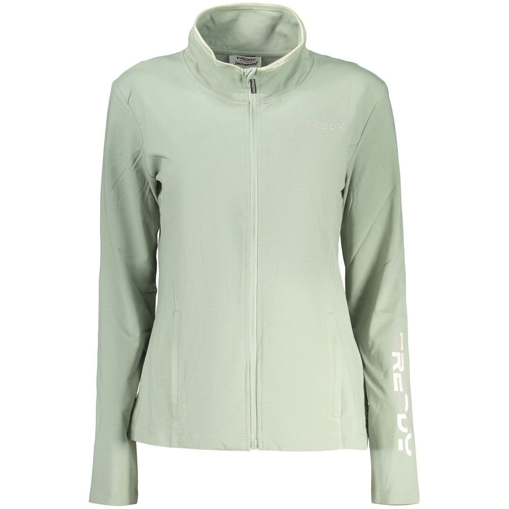 Freddy Green Cotton Zip-Up Sweatshirt