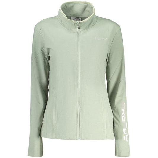 Freddy Green Cotton Zip-Up Sweatshirt