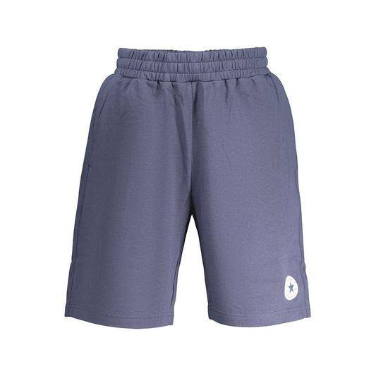Converse Blue Cotton Shorts - Effortless Style and Comfort