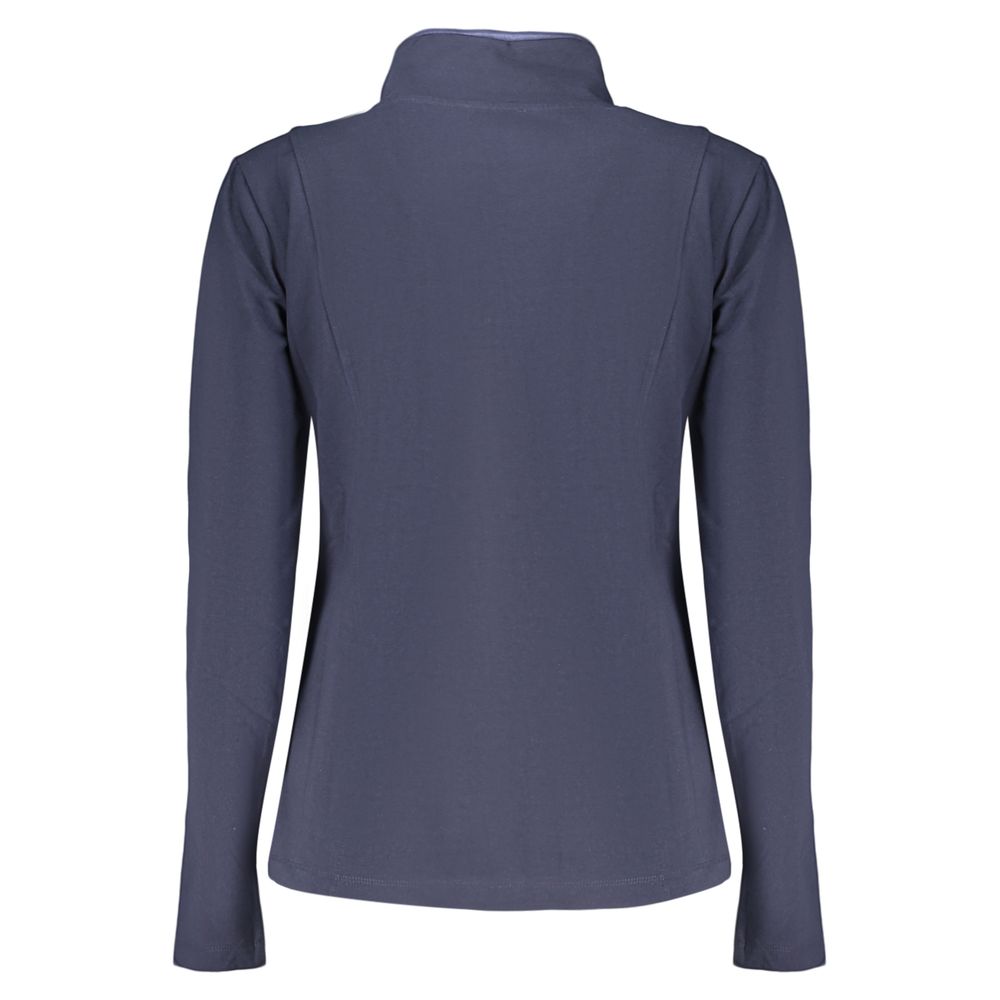 Freddy Blue Cotton Zip-Up Sweatshirt: Stylish Comfort for Every Occasion