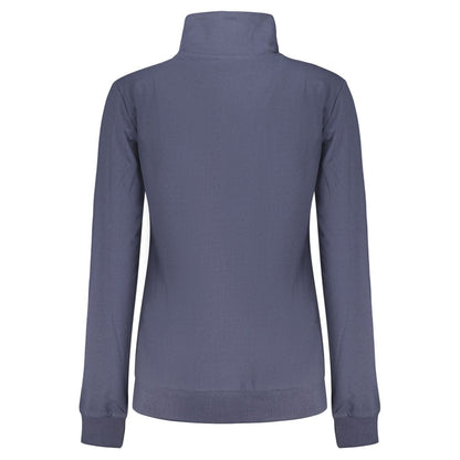 Freddy Blue Cotton Zip-Up Sweatshirt