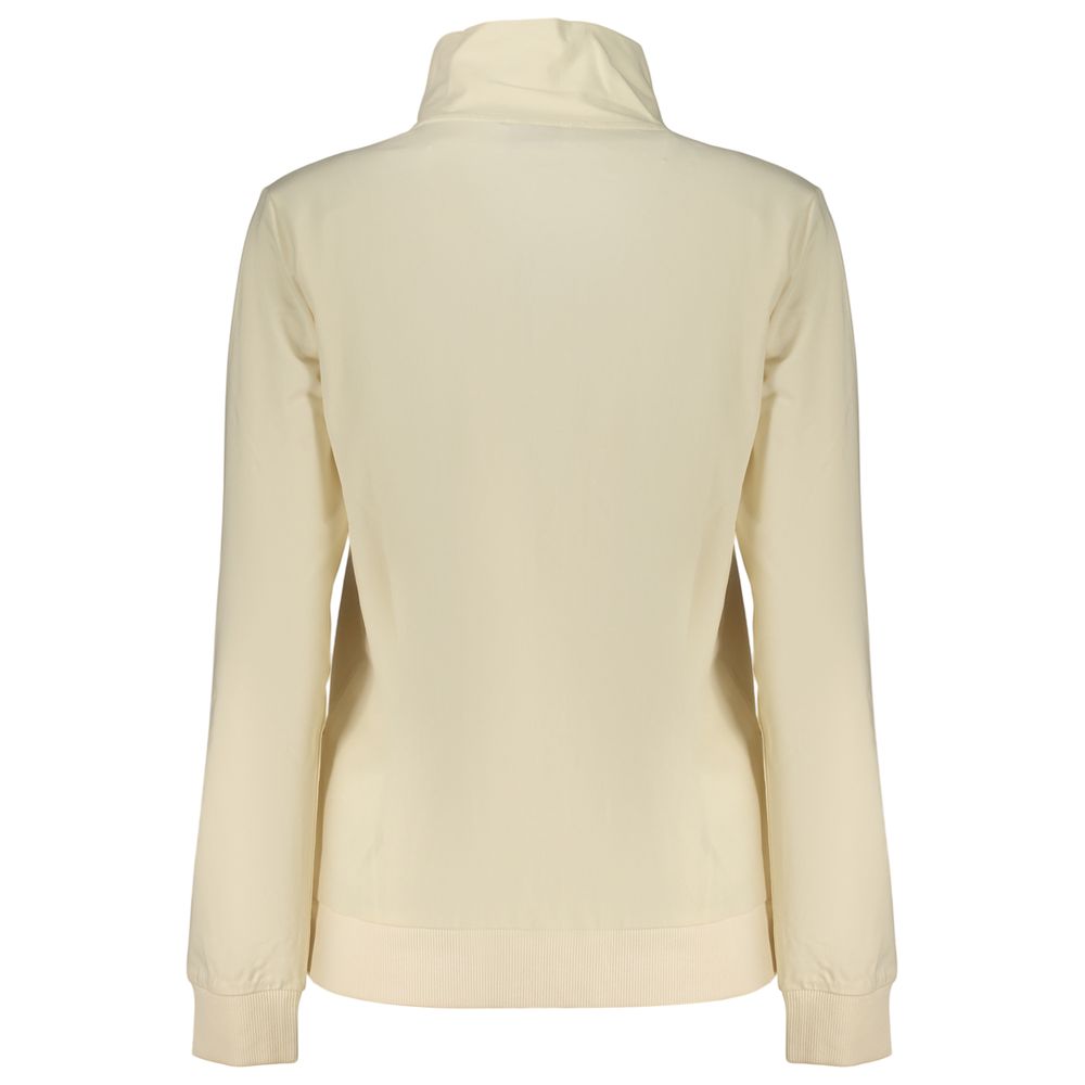 Freddy Beige Cotton Zip-Up Sweatshirt