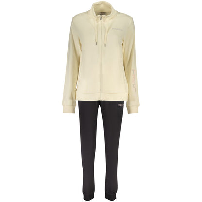 Freddy Beige & Black Cotton Tracksuit: Stylish Comfort for Every Occasion
