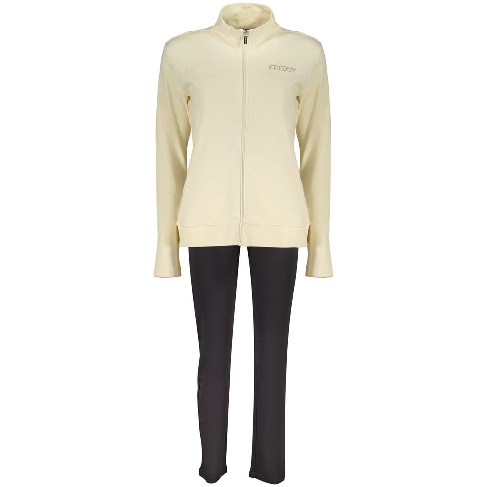 Freddy Beige & Black Cotton Tracksuit
