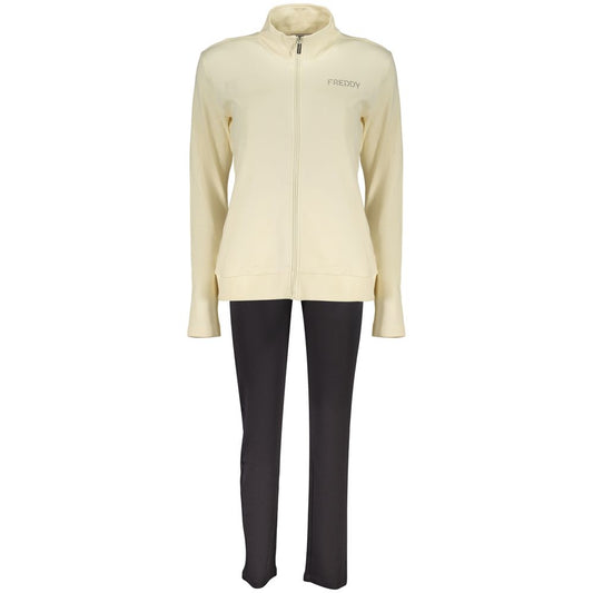 Freddy Beige & Black Cotton Tracksuit
