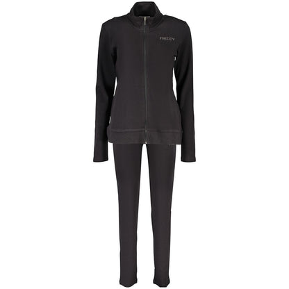 Freddy Black Cotton Tracksuit