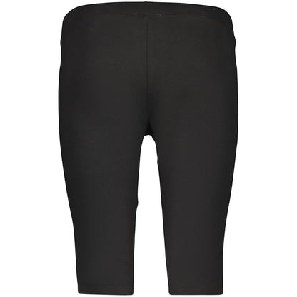 Freddy Black Cotton Cycling Shorts