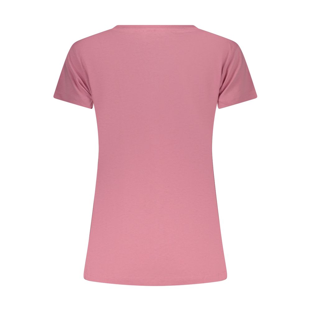 Freddy Pink Cotton Sportswear T-Shirt