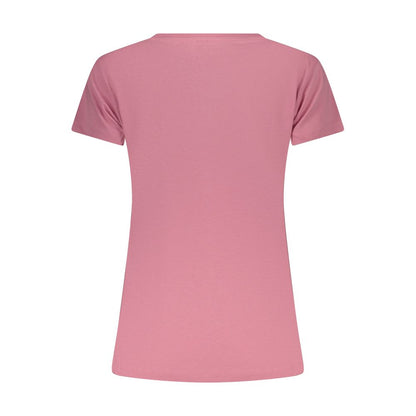 Freddy Pink Cotton Sportswear T-Shirt