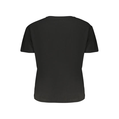 Freddy Black Cotton Sportswear T-Shirt - Elevate Your Active Wardrobe