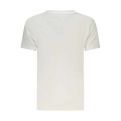 Freddy White Cotton Sportswear T-Shirt - Comfort Meets Style