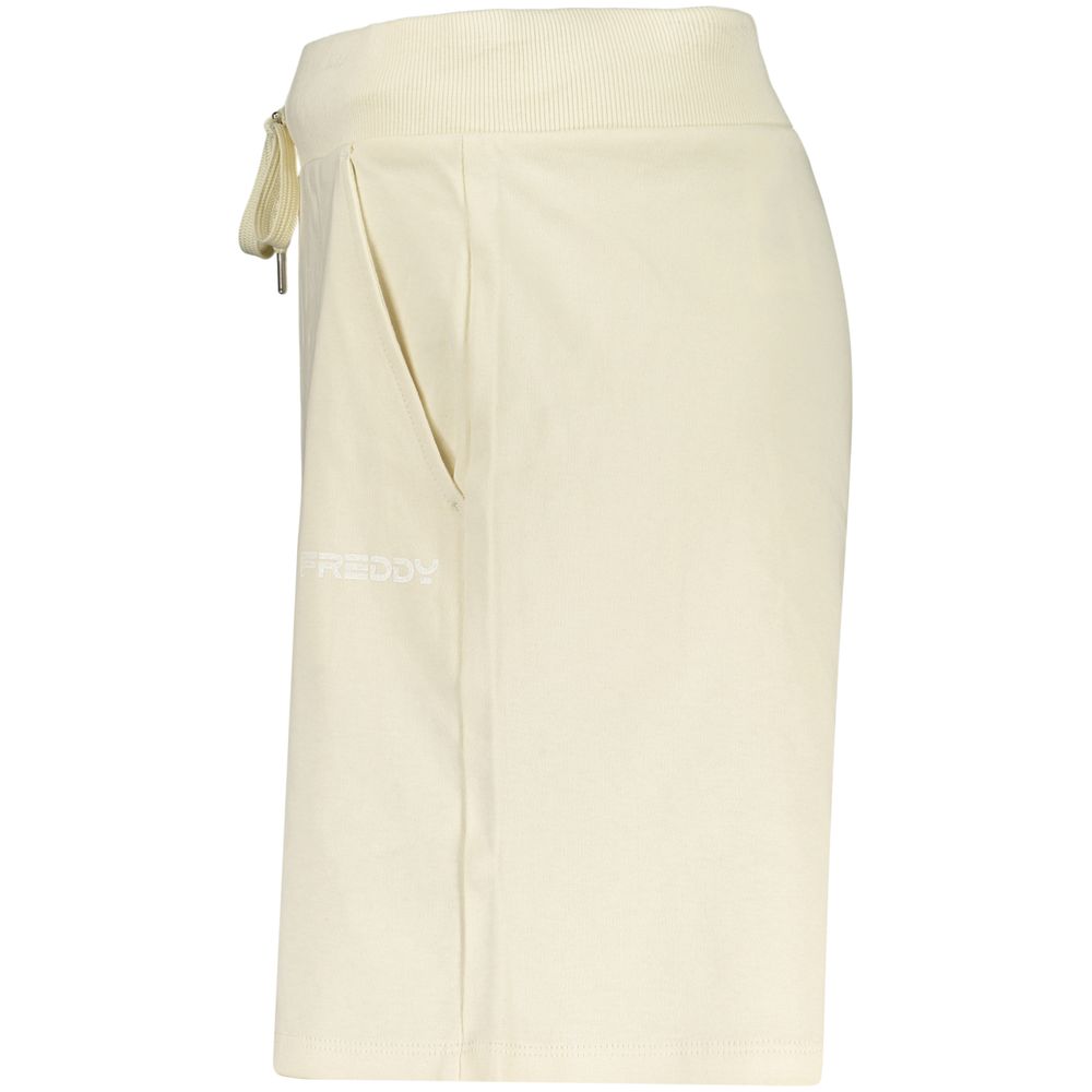 Freddy Beige Cotton Shorts - Premium Activewear for Comfort and Style