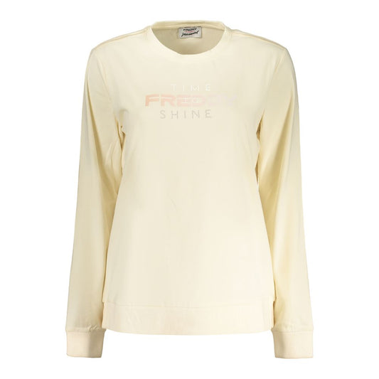 Freddy Beige Cotton Sportswear Long-Sleeved T-Shirt