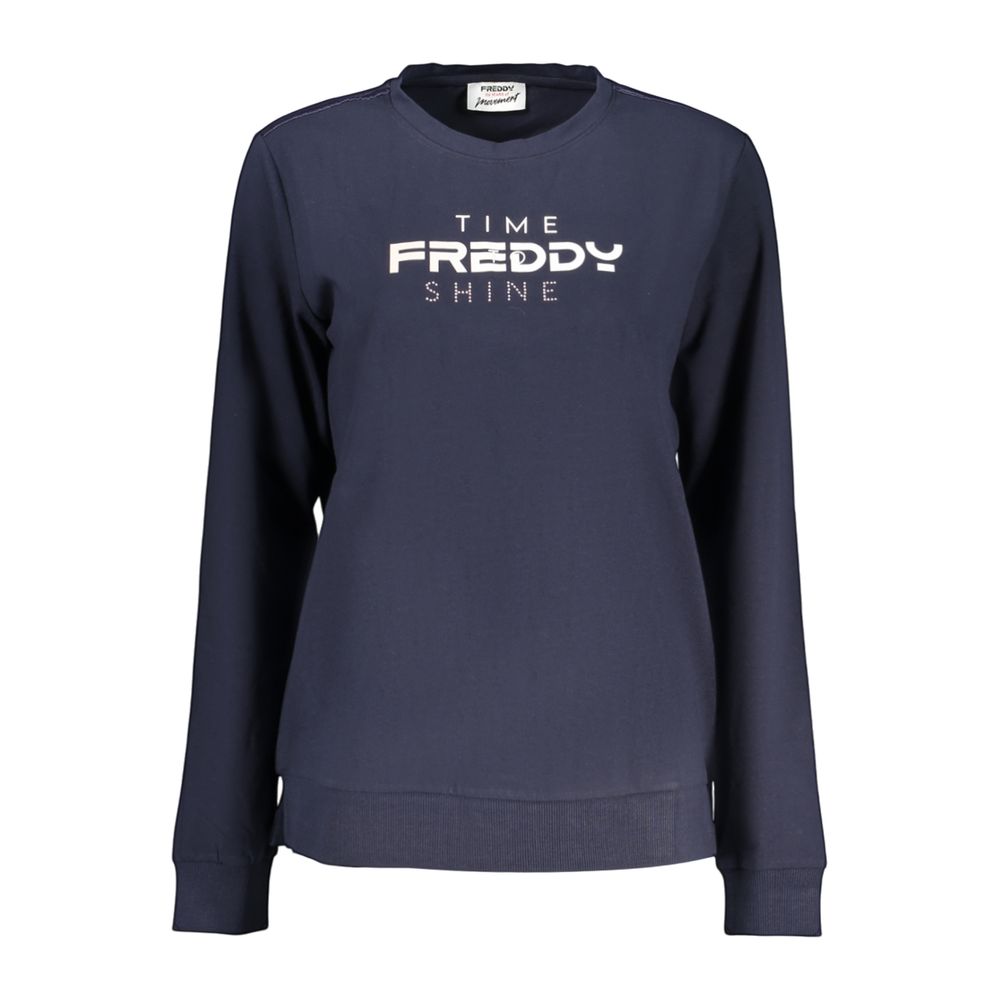 Freddy Blue Cotton Sweatshirt: Stylish Comfort for Every Occasion