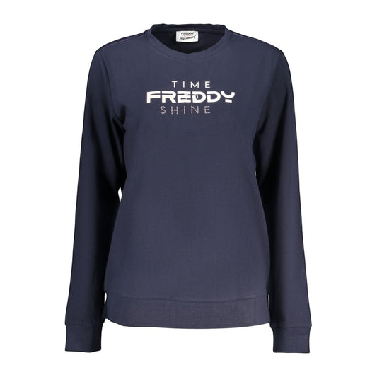 Freddy Blue Cotton Sweatshirt: Stylish Comfort for Every Occasion