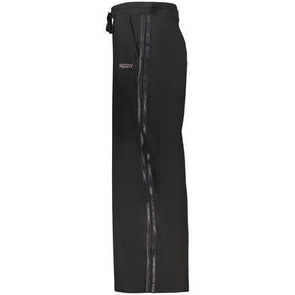 Freddy Black Cotton Athletic Pants