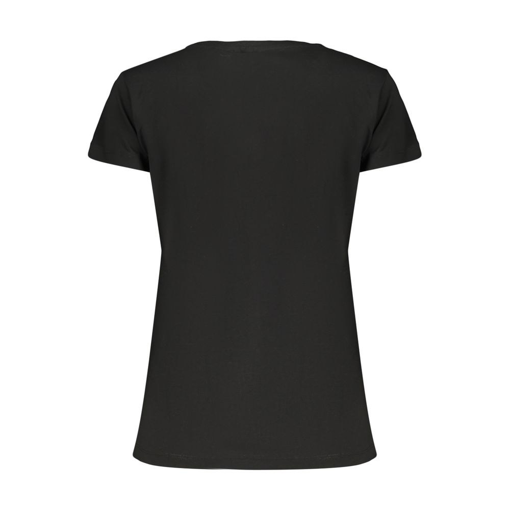 Freddy Black Cotton Sportswear T-Shirt - Stylish Comfort for Every Move