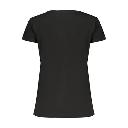 Freddy Black Cotton Sportswear T-Shirt - Stylish Comfort for Every Move