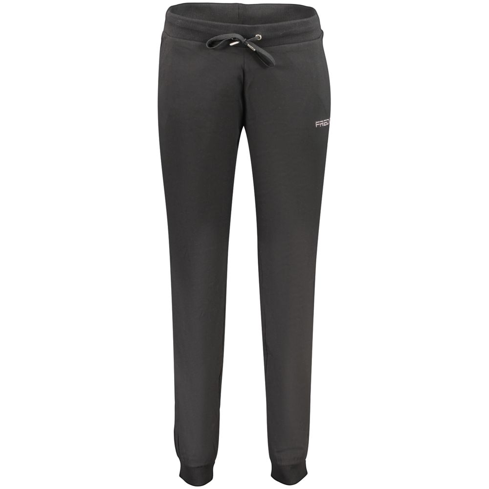 Freddy Black Cotton Joggers - Elevate Your Workout Look