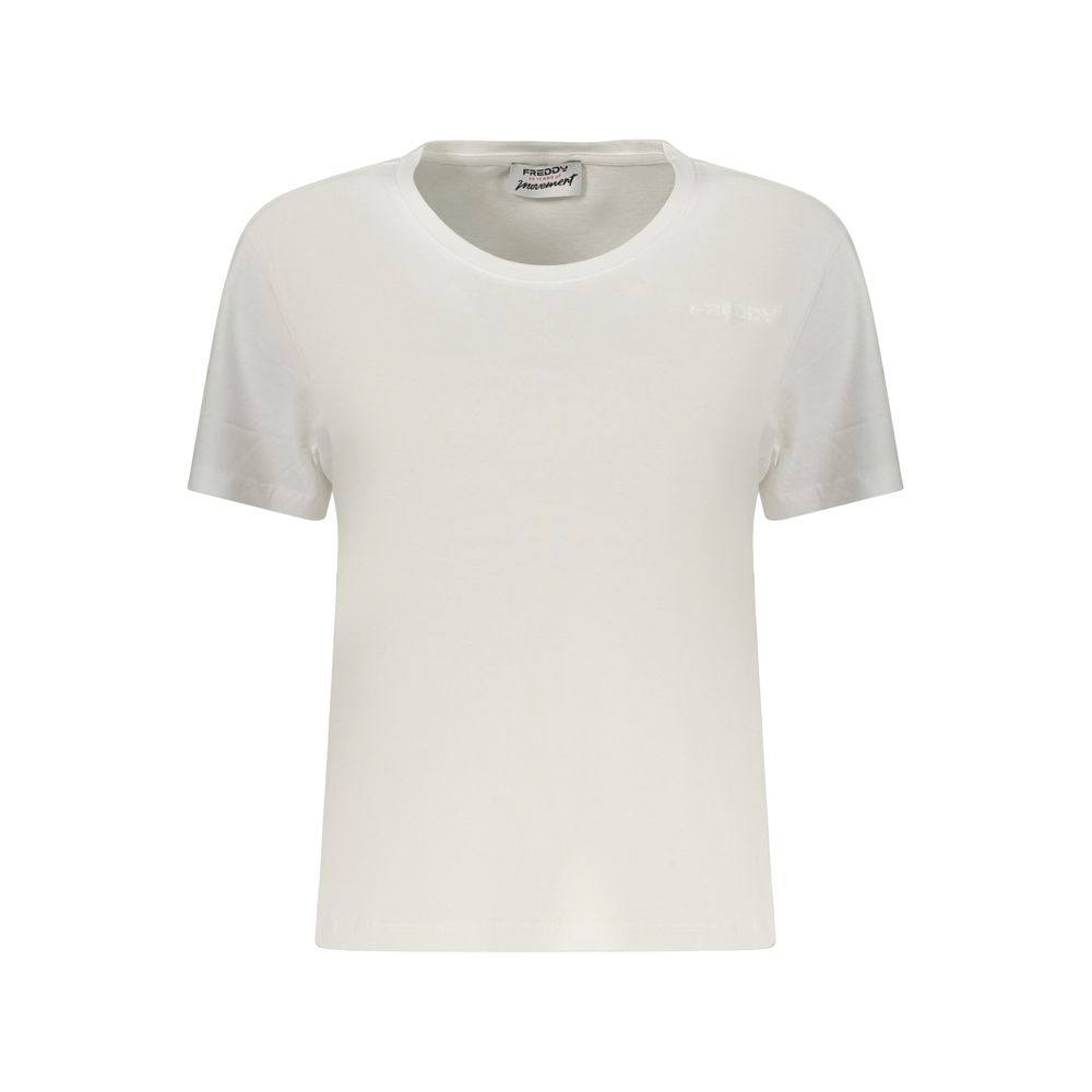 Freddy White Cotton Sportswear T-Shirt