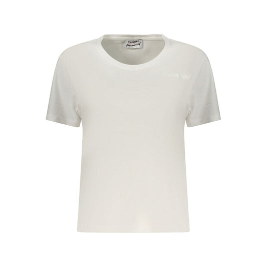 Freddy White Cotton Sportswear T-Shirt