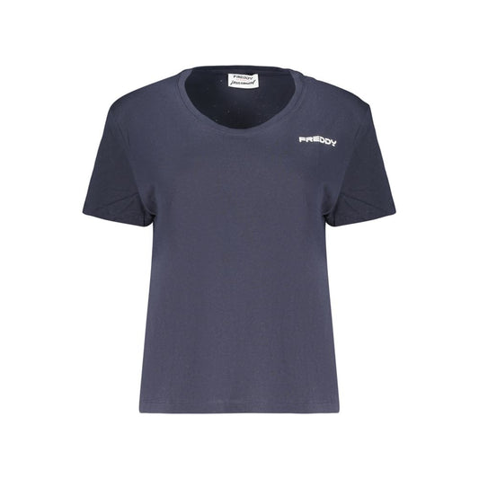 Freddy Blue Cotton Sportswear T-Shirt - Effortless Style Meets Comfort