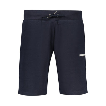 Freddy Dark Blue Cotton Sports Shorts