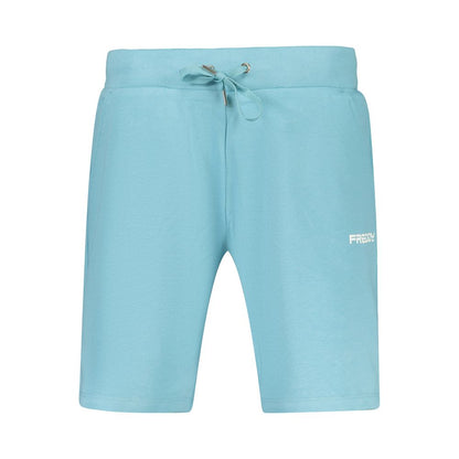 Freddy Blue Cotton Shorts - Stylish Activewear for Every Occasion