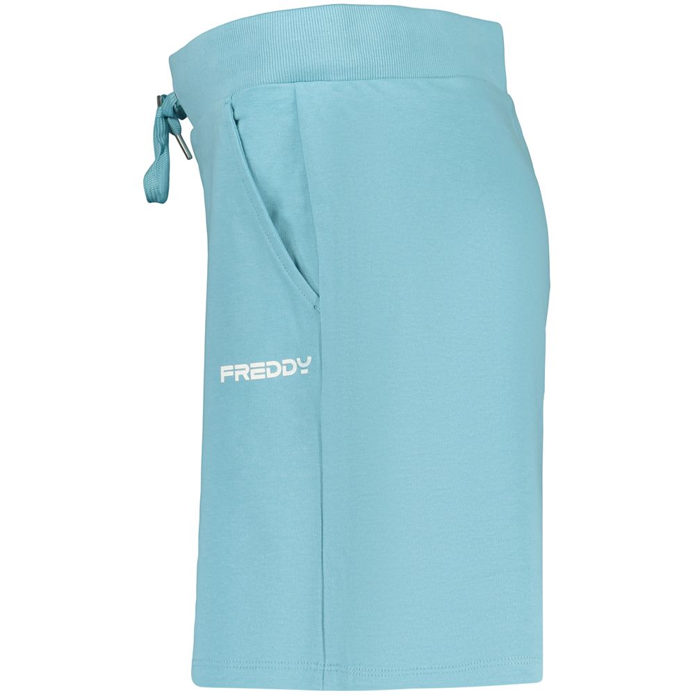 Freddy Blue Cotton Shorts - Stylish Activewear for Every Occasion