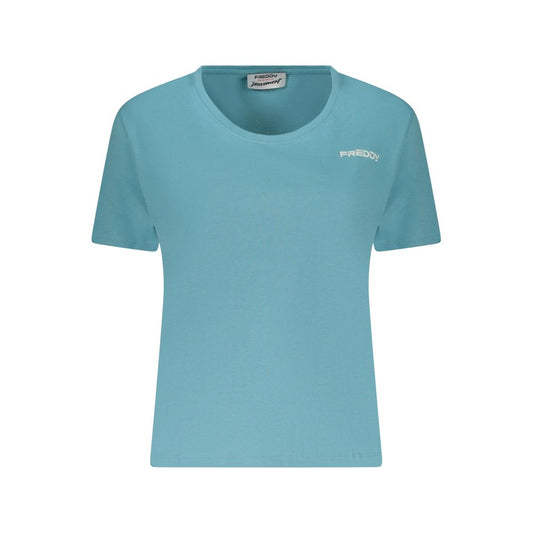 Freddy Blue Cotton Sportswear T-Shirt