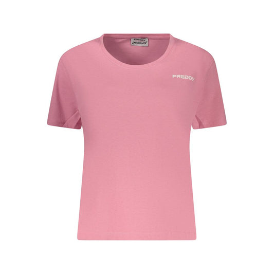 Freddy Pink Cotton T-Shirt - Stylish Comfort for Everyday Wear