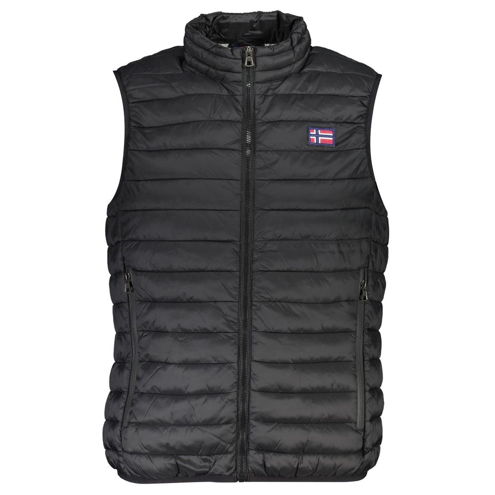 Norway 1963 Black Polyester Sleeveless Jacket