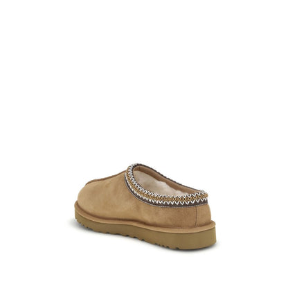 UGG Tasman II Beige Leather Mules