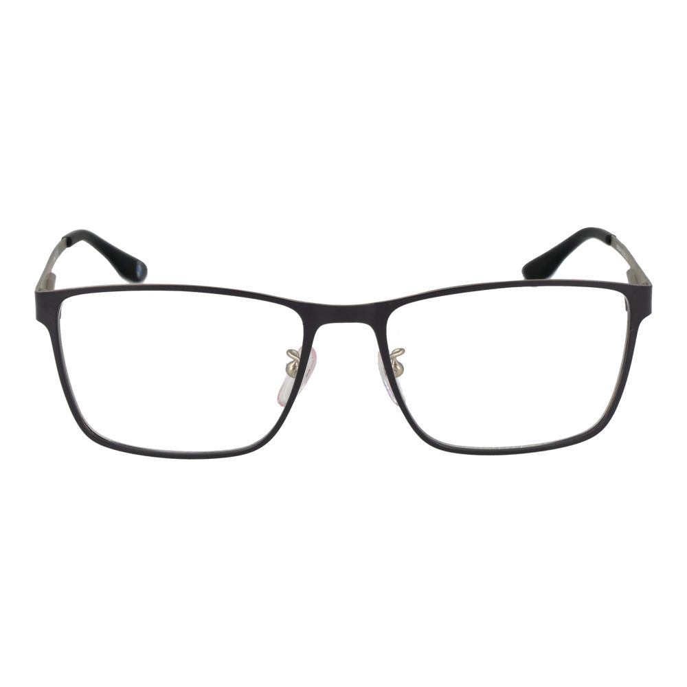 BMW Men's Optical Glasses – Grey Full-Rim Frame, 55mm