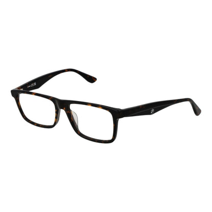 BMW Men's Optical Glasses – Brown Rectangle Frame, 55mm