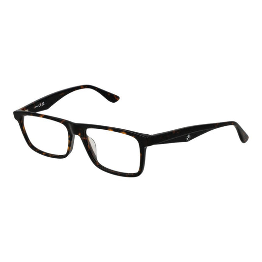 BMW Men's Optical Glasses – Brown Rectangle Frame, 55mm