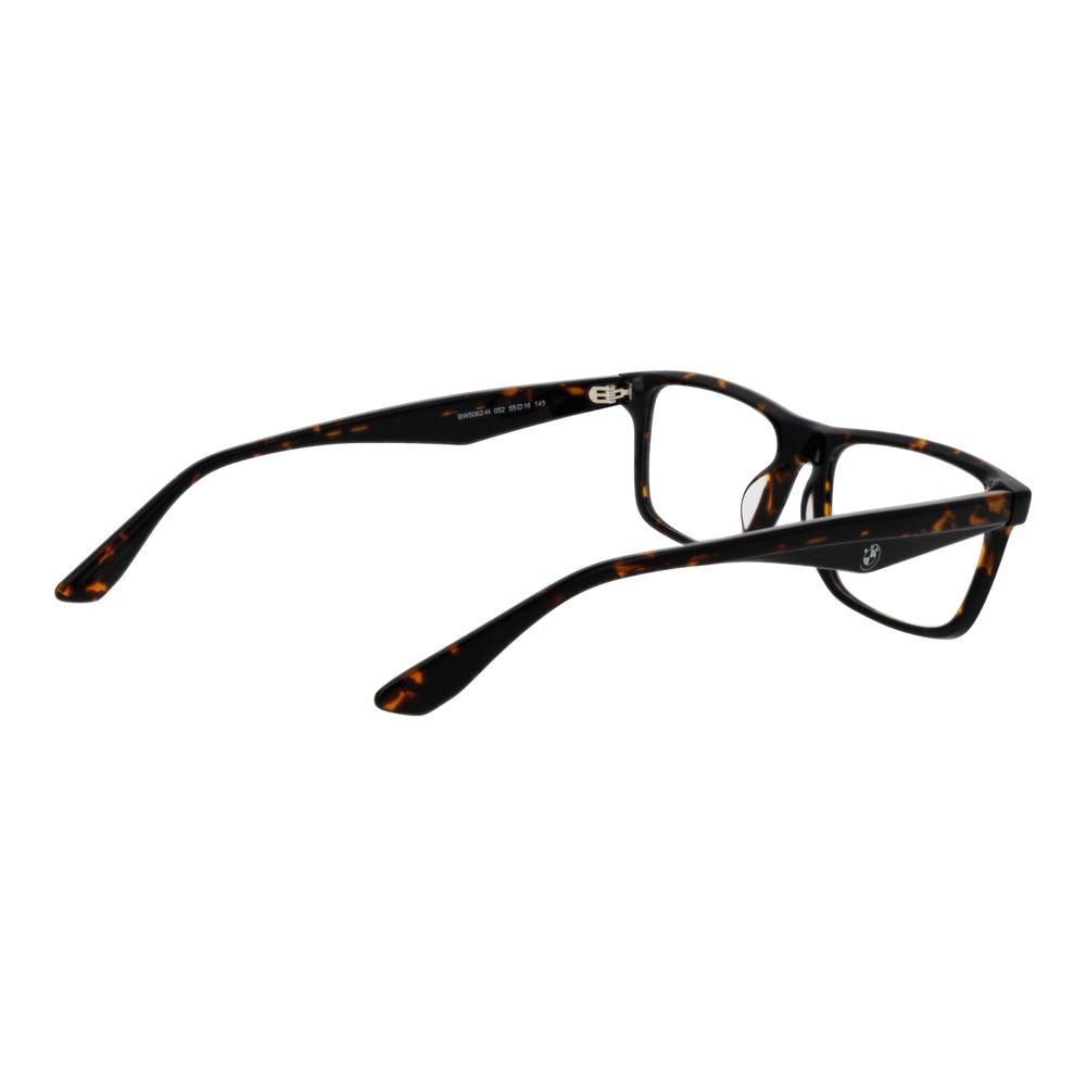 BMW Men's Optical Glasses – Brown Rectangle Frame, 55mm