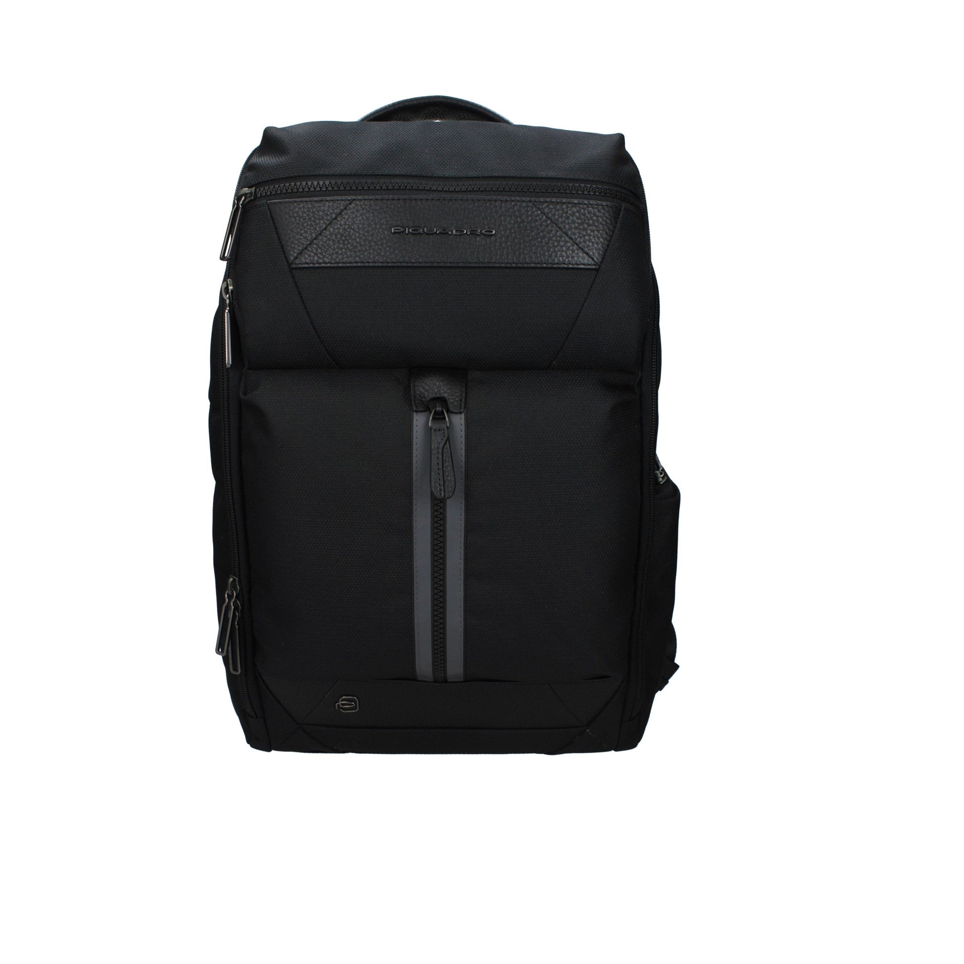 Piquadro Black Fabric Backpack - Stylish & Practical