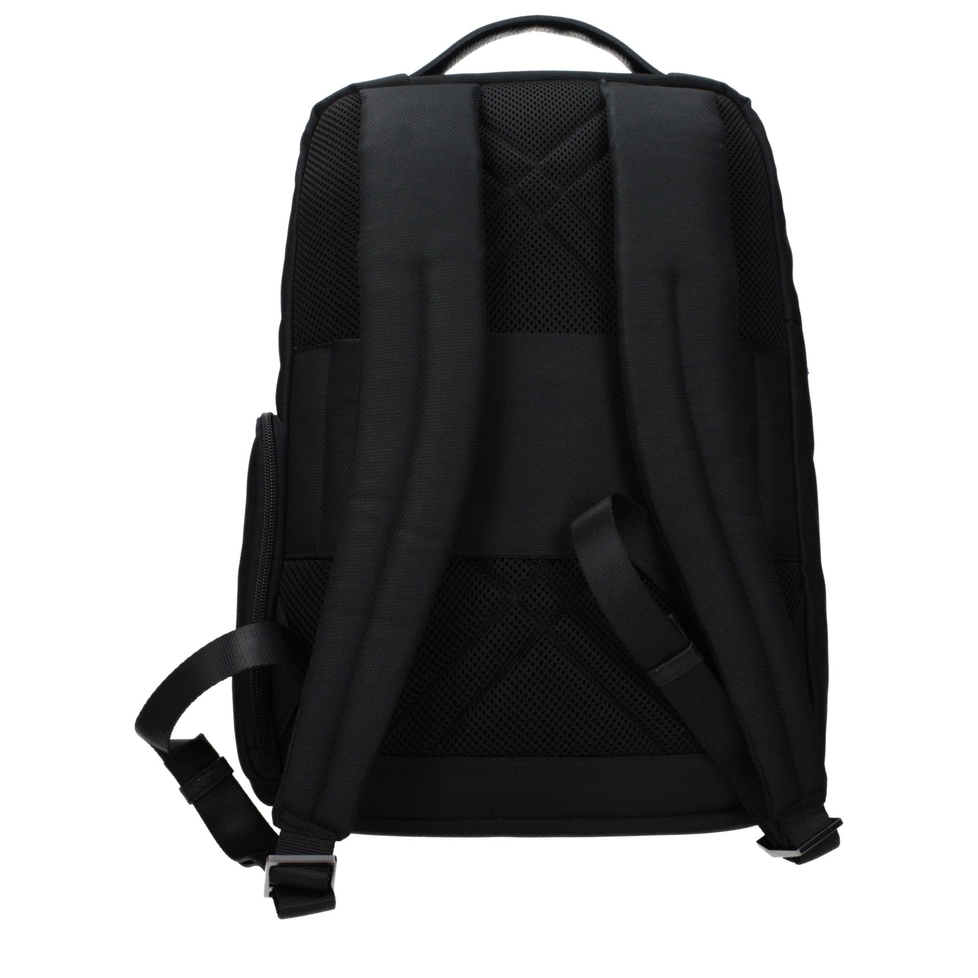 Piquadro Black Fabric Backpack - Stylish & Practical