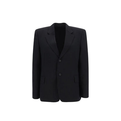 Balenciaga Black Wool Blazer Jacket