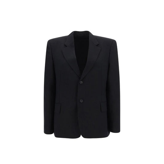 Balenciaga Black Wool Blazer Jacket