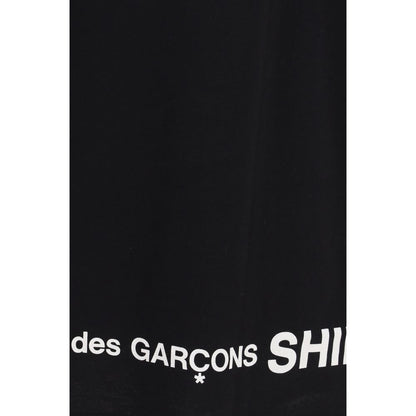 Comme des Garçons Oversized Black Cotton T-Shirt