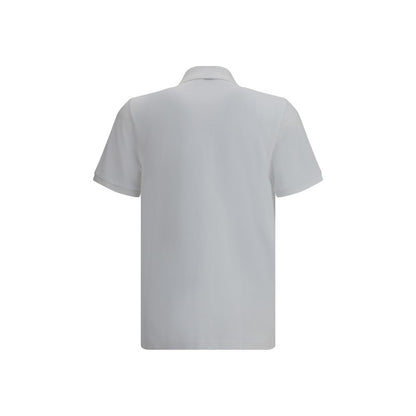 Moose Knuckles Everett Gold Cotton Polo Shirt