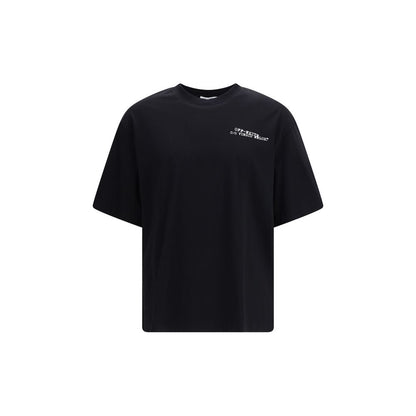 Off-White Black Cotton Sportswear - Type Arrow Skate T-shirt