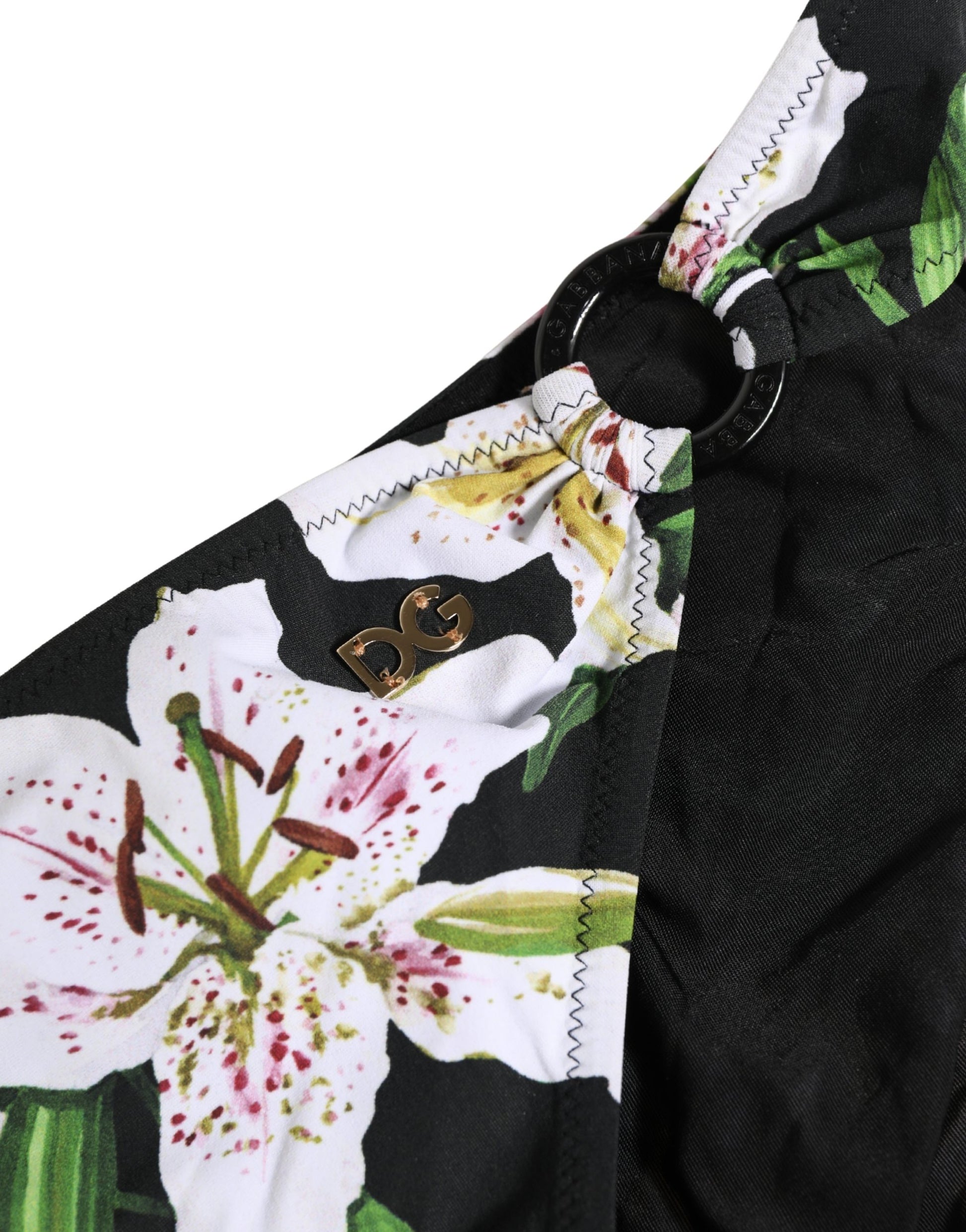 Dolce & Gabbana Multicolor Floral Silk Brief Panty Underwear