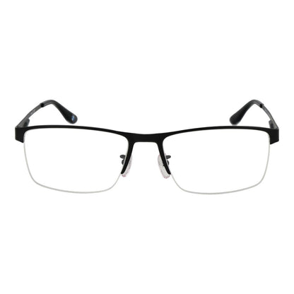 BMW Men's Optical Glasses – Black Rectangle Frame, 58mm