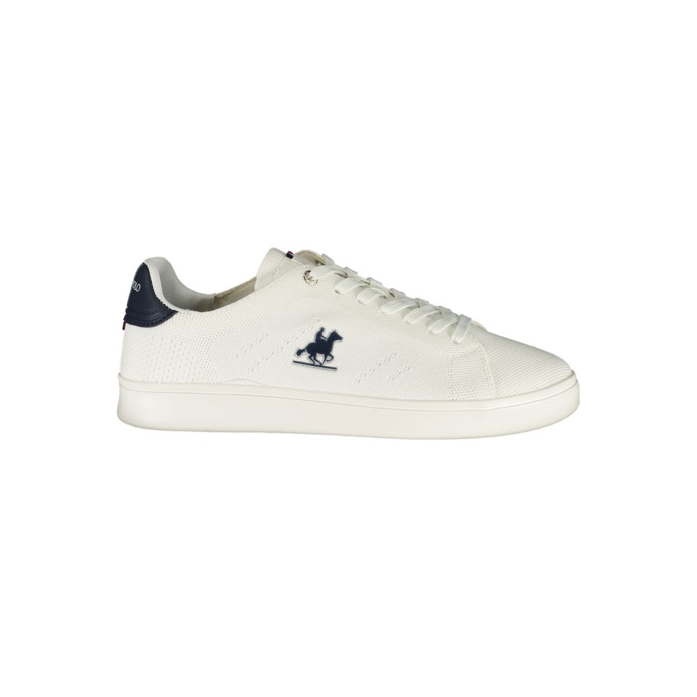 U.S. Grand Polo Bianco Poliestere Uomo Sneaker - White